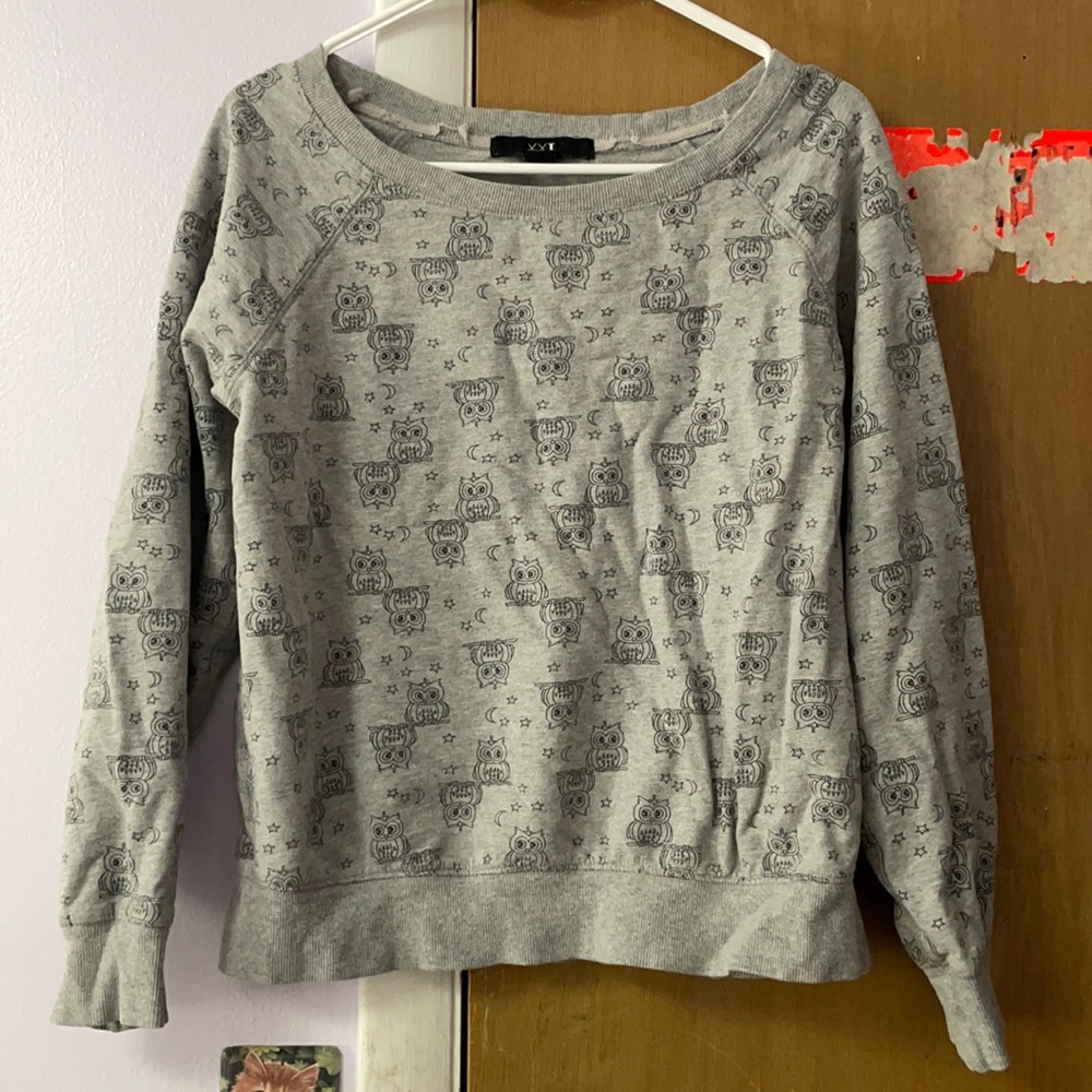 Forever 21 Owl pattern Long sleeve